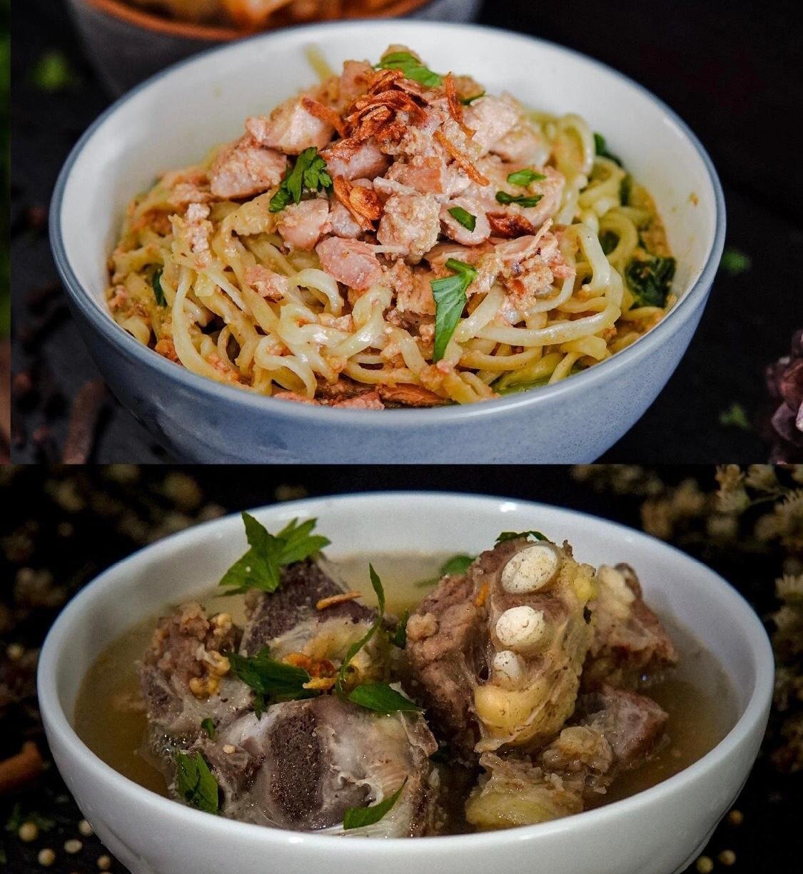 Mie Ayam Tulangan Sapi  --- 32,000